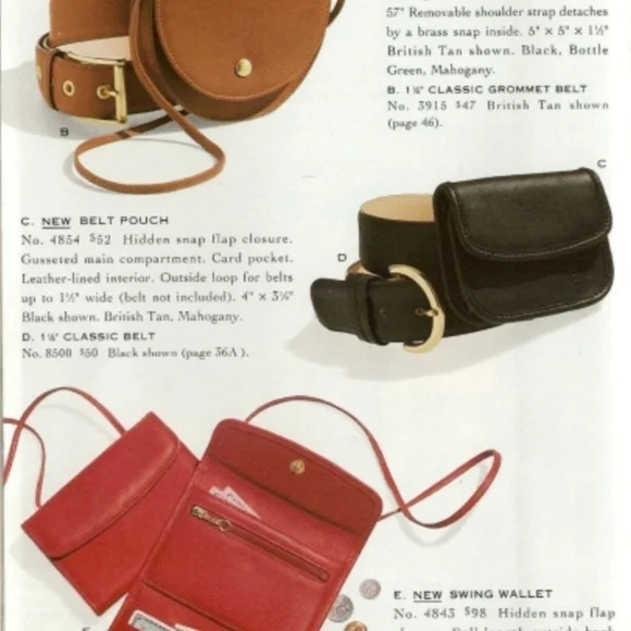 NWOT, Vintage Coach Swing Wallet #4843 - Picture 8 of 8